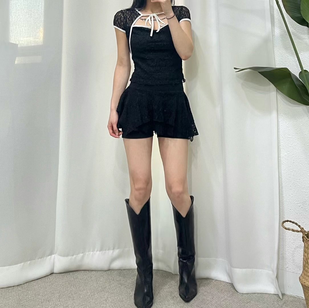BOY MEET GIRL-T東大門㊣代購女士新品熱賣25春夏連衣裙開衫BOY MEET GIRL-T連衣裙圖色2