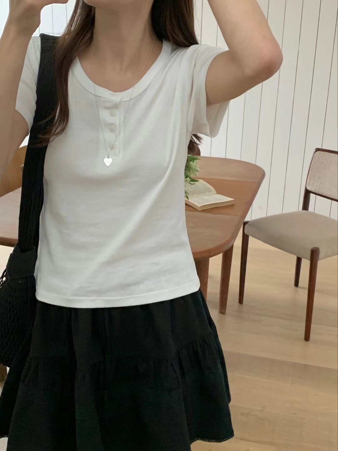 POMELO東大門㊣代購女士新品推薦真品25春夏時尚職業熱賣T恤POMELOT恤