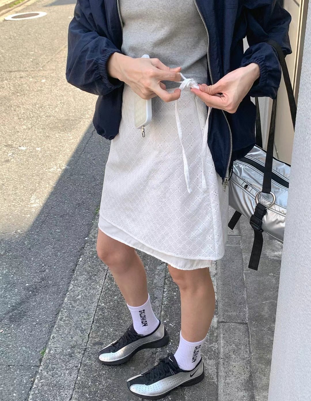 POMELO東大門㊣直郵女士新款人氣時尚真品熱賣推薦25春夏短裙POMELO短裙