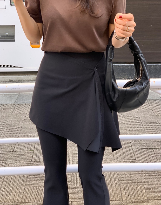 I BLLE東大門㊣代購女裝新品熱賣25春夏推薦時尚裙褲可拆卸I BLLE裙褲