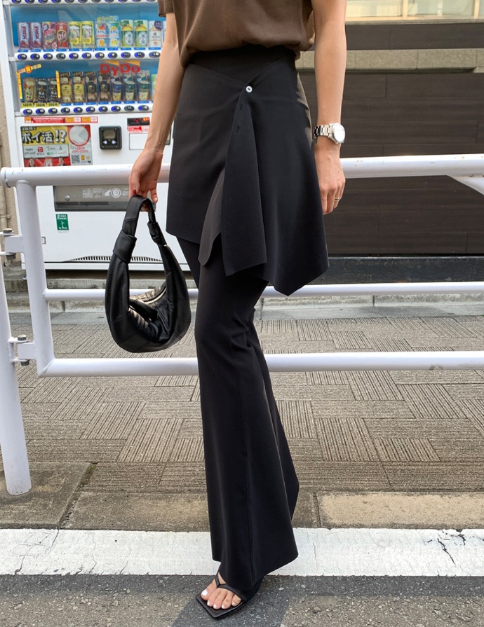 I BLLE東大門㊣代購女裝新品熱賣25春夏推薦時尚裙褲可拆卸I BLLE裙褲