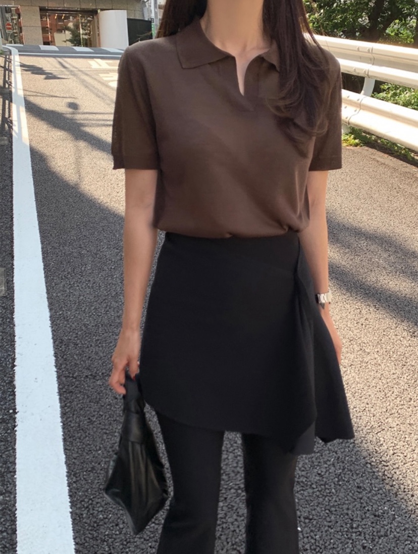 I BLLE東大門㊣代購女裝新品熱賣25春夏推薦時尚裙褲可拆卸I BLLE裙褲