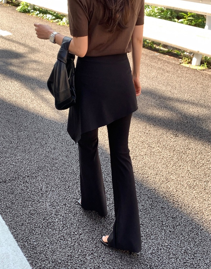 I BLLE東大門㊣代購女裝新品熱賣25春夏推薦時尚裙褲可拆卸I BLLE裙褲