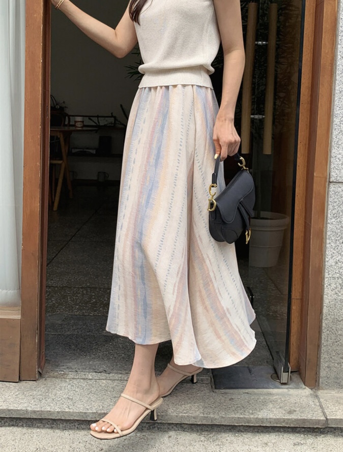 I BLLE東大門㊣直郵女裝新款熱賣時尚職業真品人氣休閑長裙I BLLE長裙