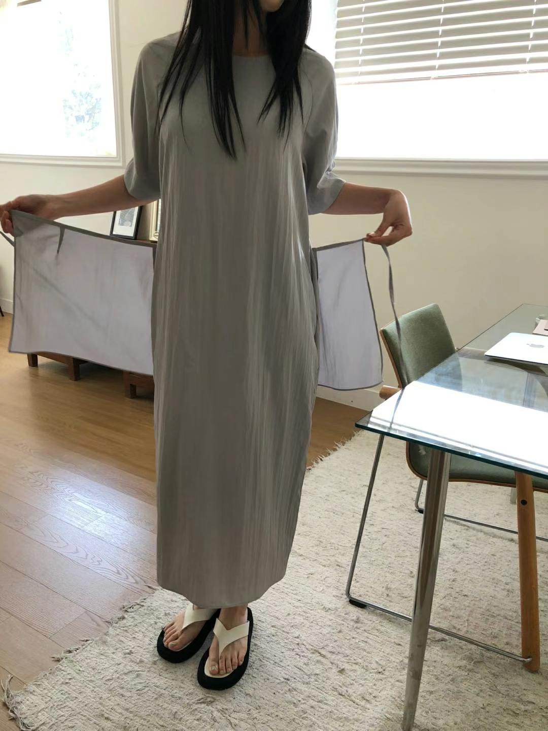 M.STORY韓國代購㊣女士新款真品25春夏人氣熱賣時尚連衣裙M.STORY連衣裙