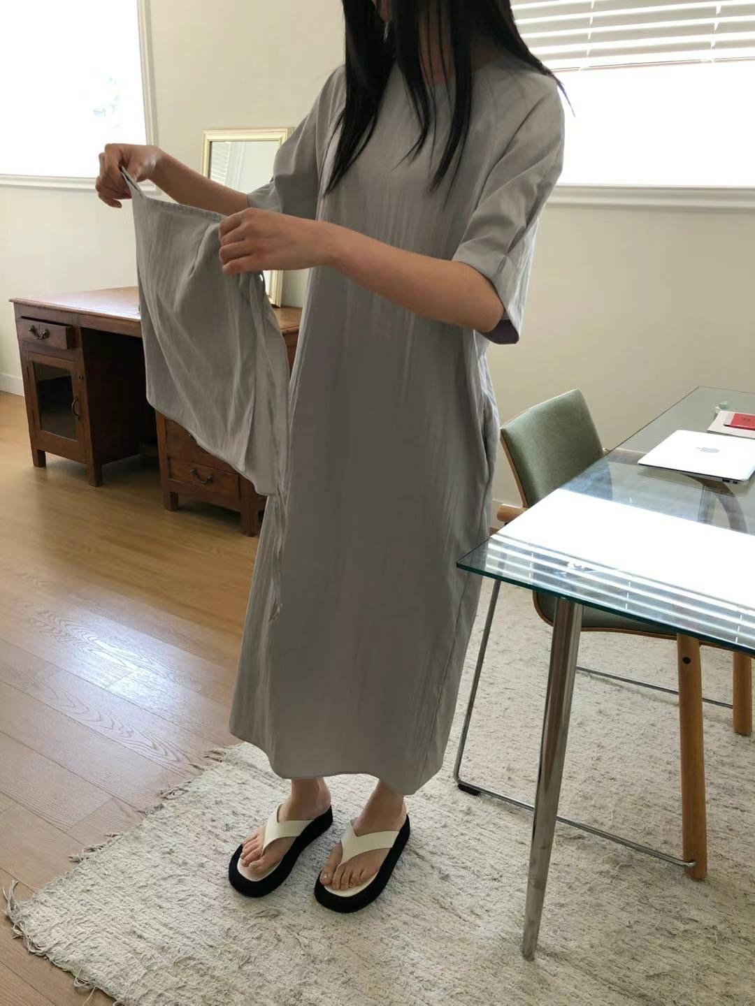 M.STORY韓國代購㊣女士新款真品25春夏人氣熱賣時尚連衣裙M.STORY連衣裙