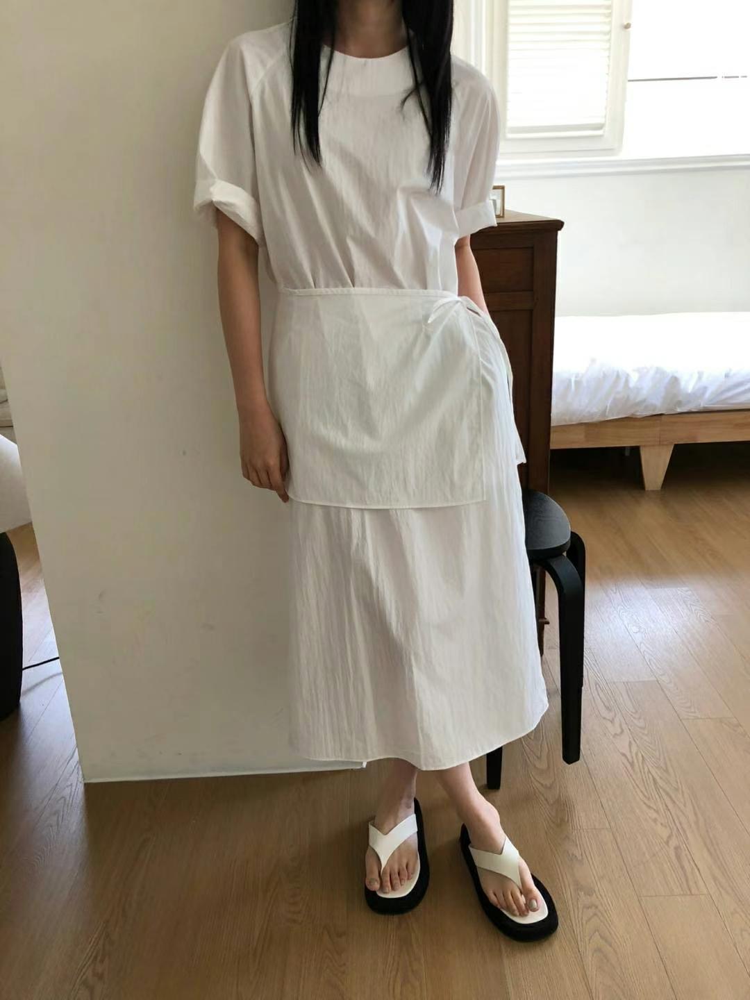 M.STORY韓國代購㊣女士新款真品25春夏人氣熱賣時尚連衣裙M.STORY連衣裙圖色2