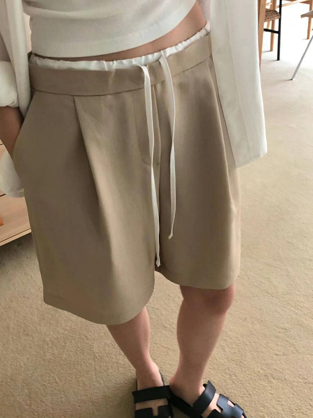 M.STORY韓國代購㊣女裝新款真品推薦時尚人氣熱賣休閑短褲M.STORY短褲圖色3