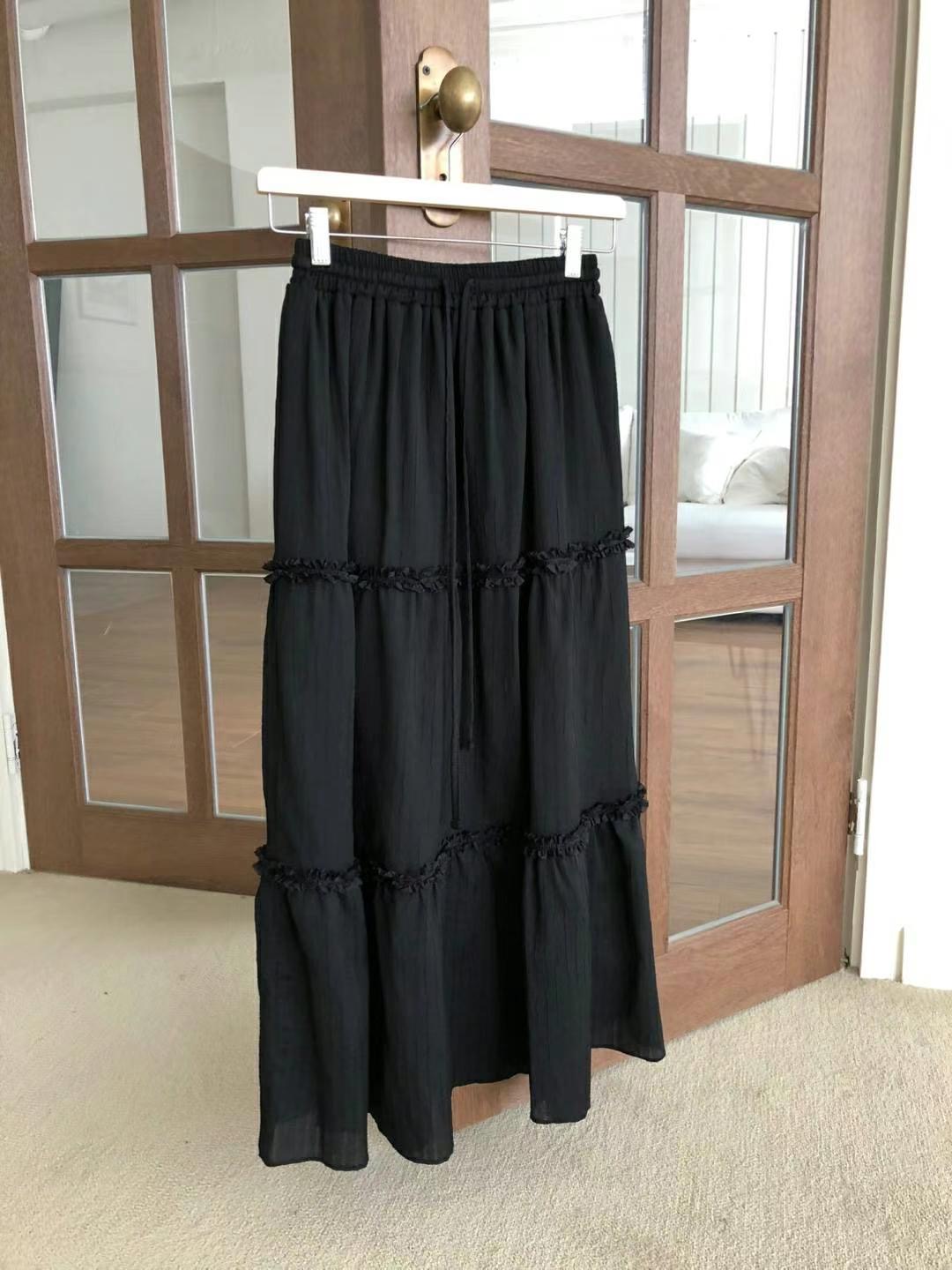 M.STORY韓國代購㊣女士新款推薦時尚真品熱賣休閑人氣長裙M.STORY長裙圖色2