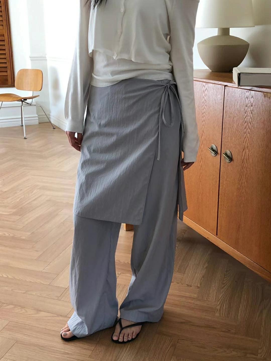 M.STORY東大門㊣直郵女士新品休閑人氣熱賣25春夏時尚裙褲M.STORY裙褲圖色1