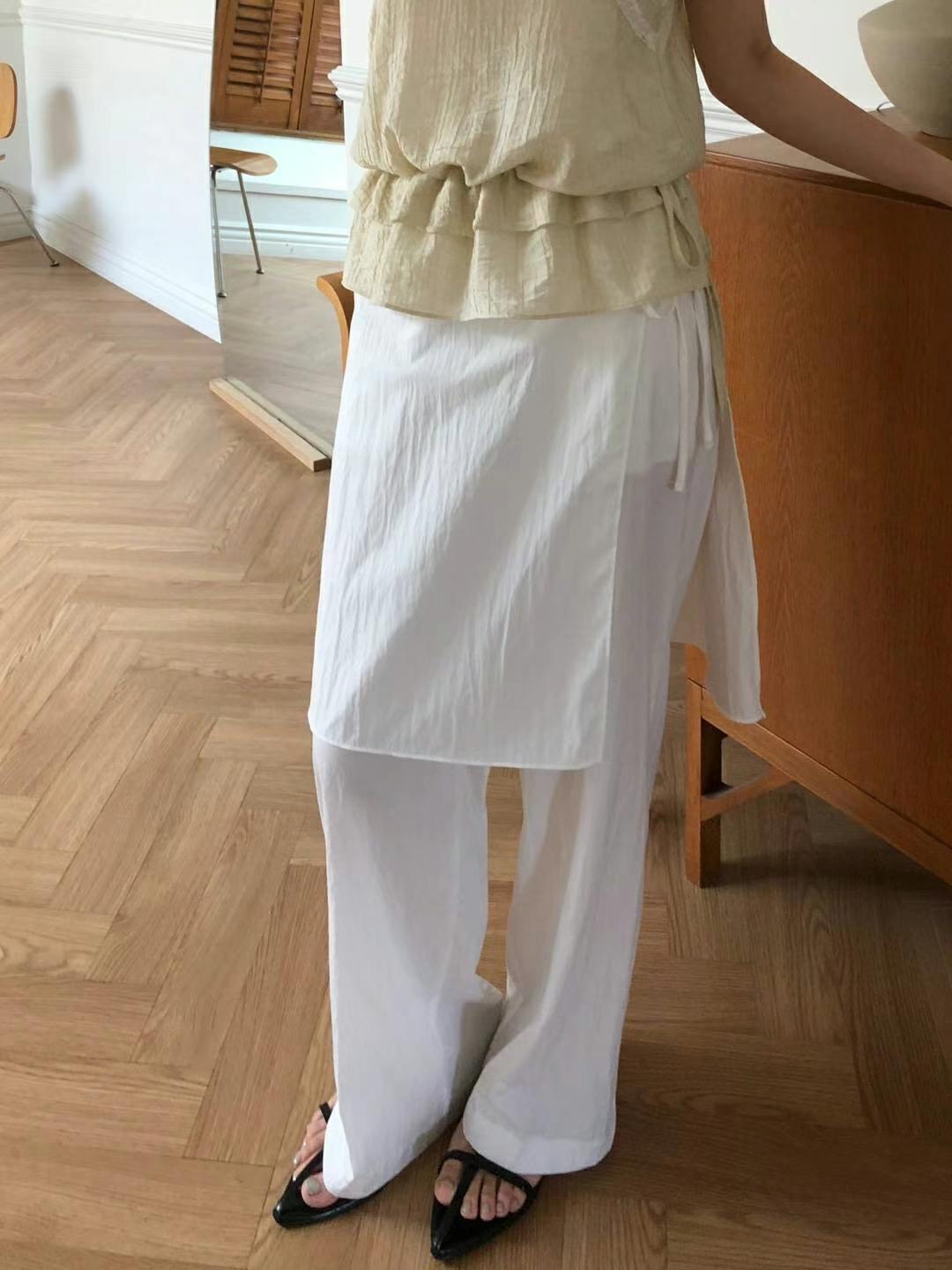 M.STORY東大門㊣直郵女士新品休閑人氣熱賣25春夏時尚裙褲M.STORY裙褲圖色2