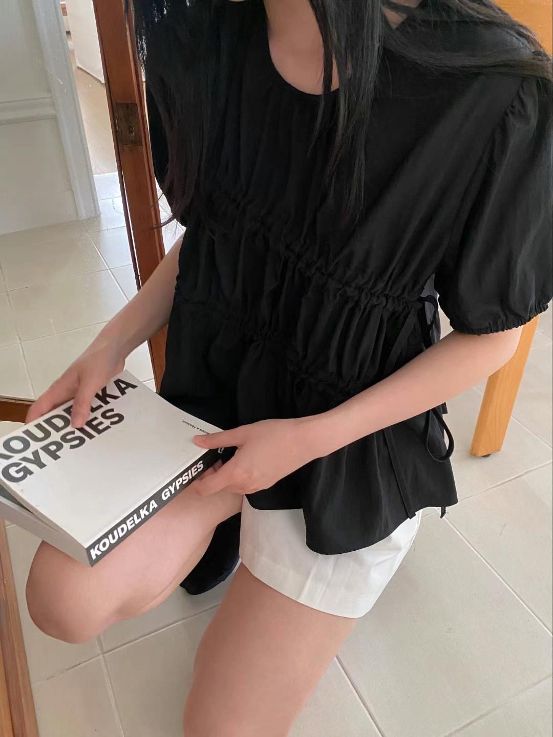 M.STORY東大門㊣直郵女裝新品真品熱賣時尚休閑襯衫蕾絲衫M.STORY襯衫/蕾絲衫