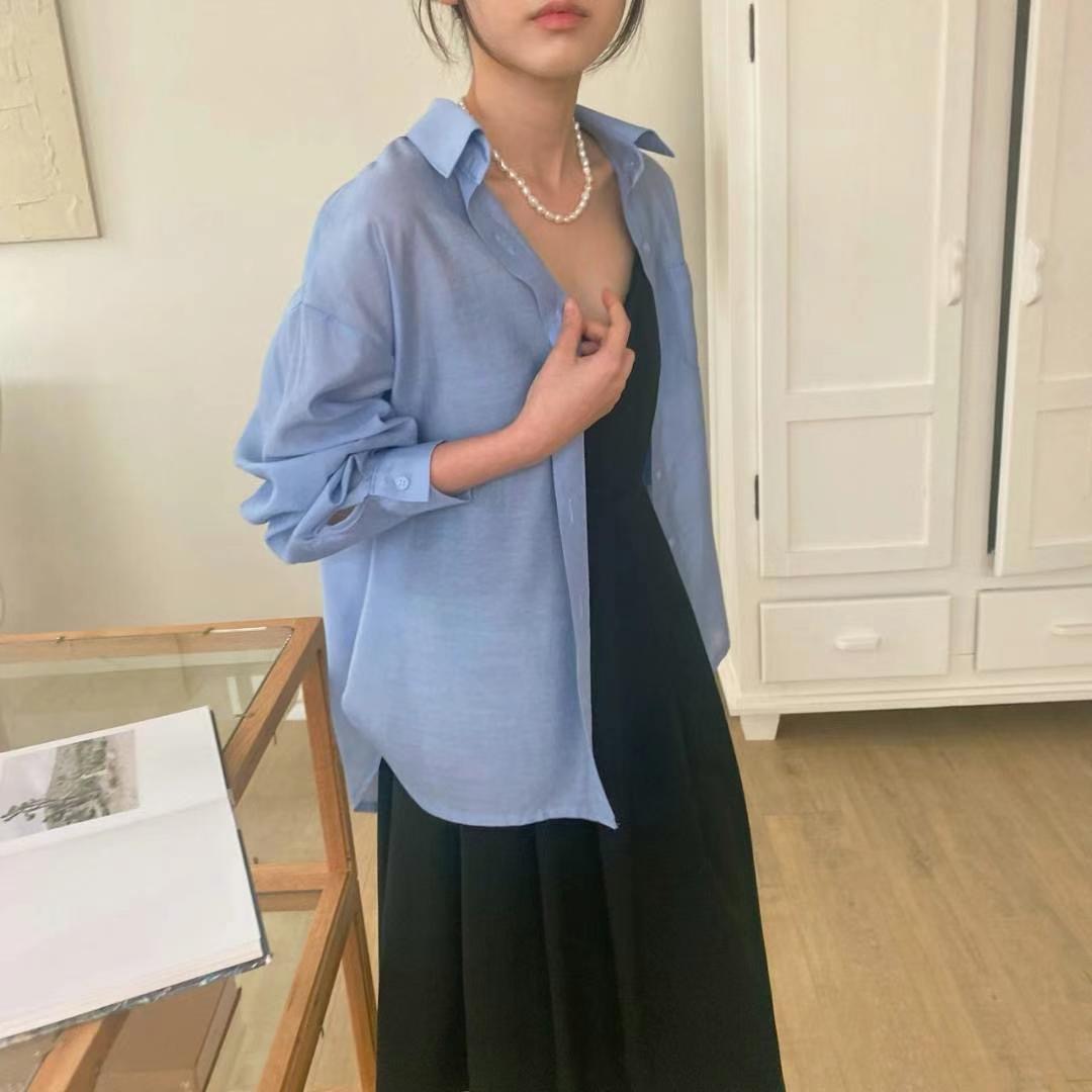 M.STORY韓國代購㊣女士新品時尚推薦25春夏職業襯衫蕾絲衫M.STORY襯衫/蕾絲衫