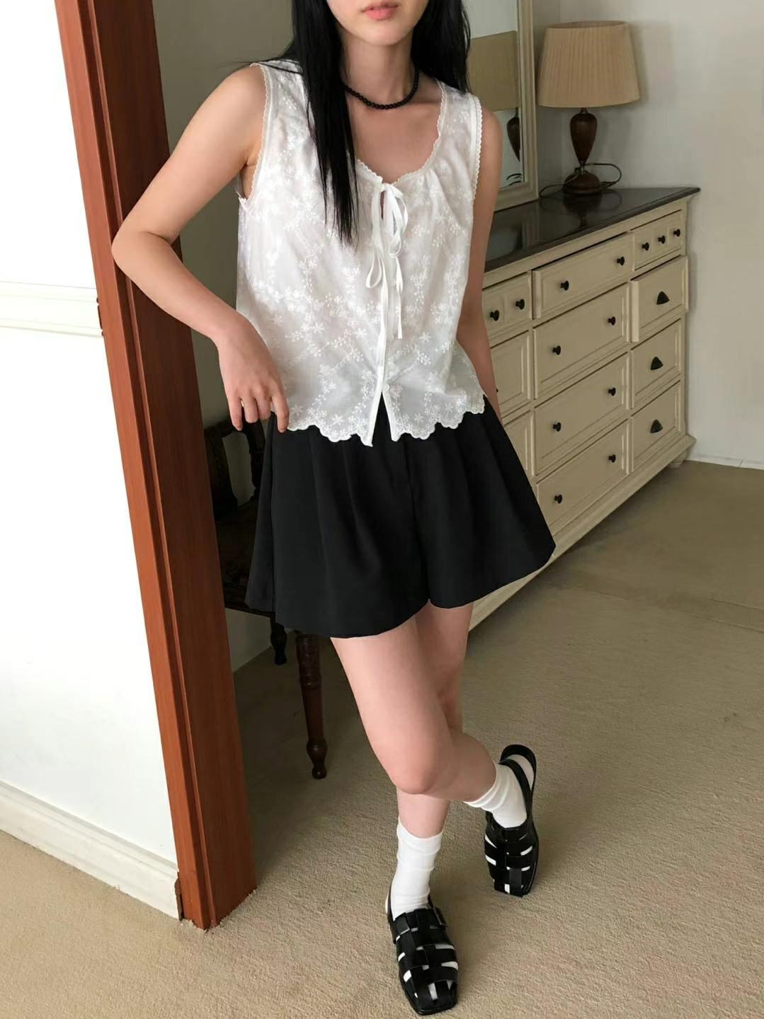 M.STORY東大門㊣代購女裝新款休閑職業熱賣時尚推薦吊帶背心M.STORY吊帶/背心