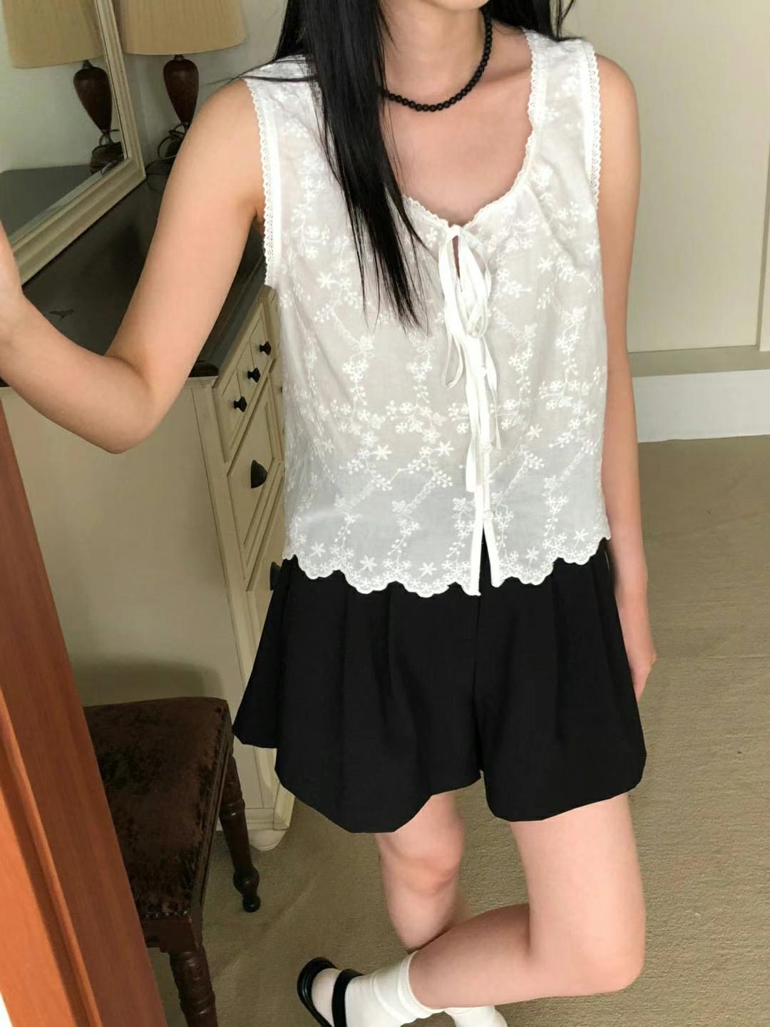 M.STORY東大門㊣代購女裝新款休閑職業熱賣時尚推薦吊帶背心M.STORY吊帶/背心