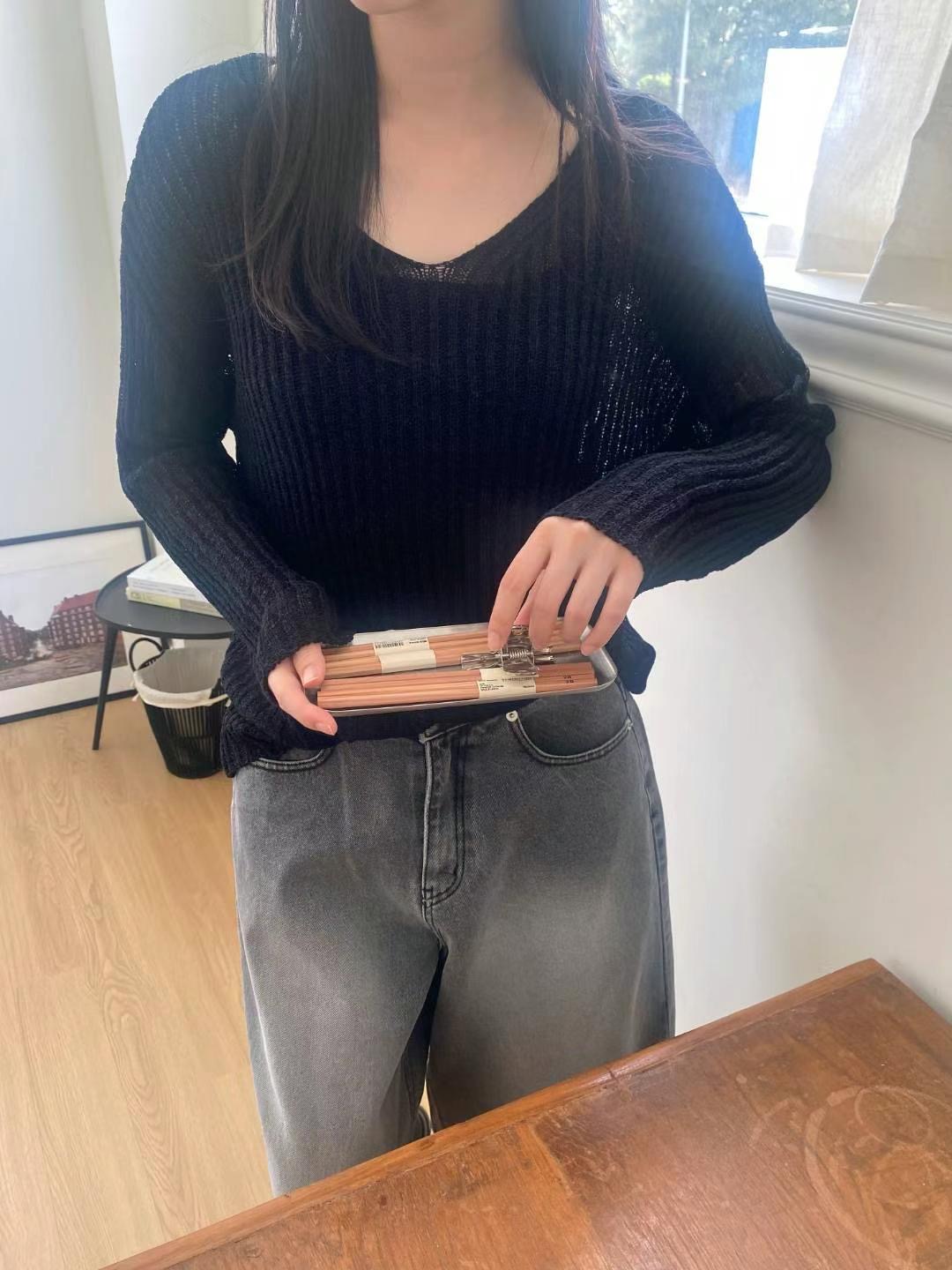 M.STORY東大門㊣直郵女裝新品職業25春夏人氣熱賣推薦針織衫M.STORY針織衫圖色2