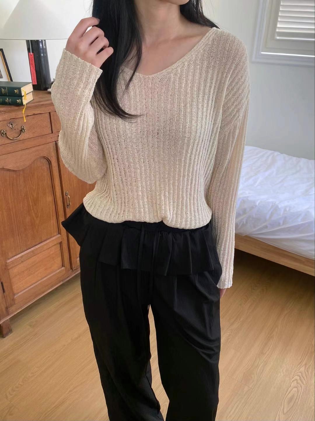 M.STORY東大門㊣直郵女裝新品職業25春夏人氣熱賣推薦針織衫M.STORY針織衫圖色4