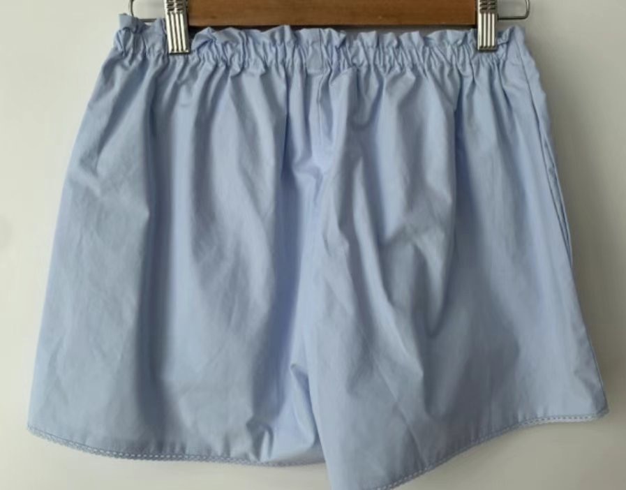 YUNI YUNI-유니유니-T東大門㊣實拍女裝新品25春夏短褲蕾絲YUNI YUNI短褲