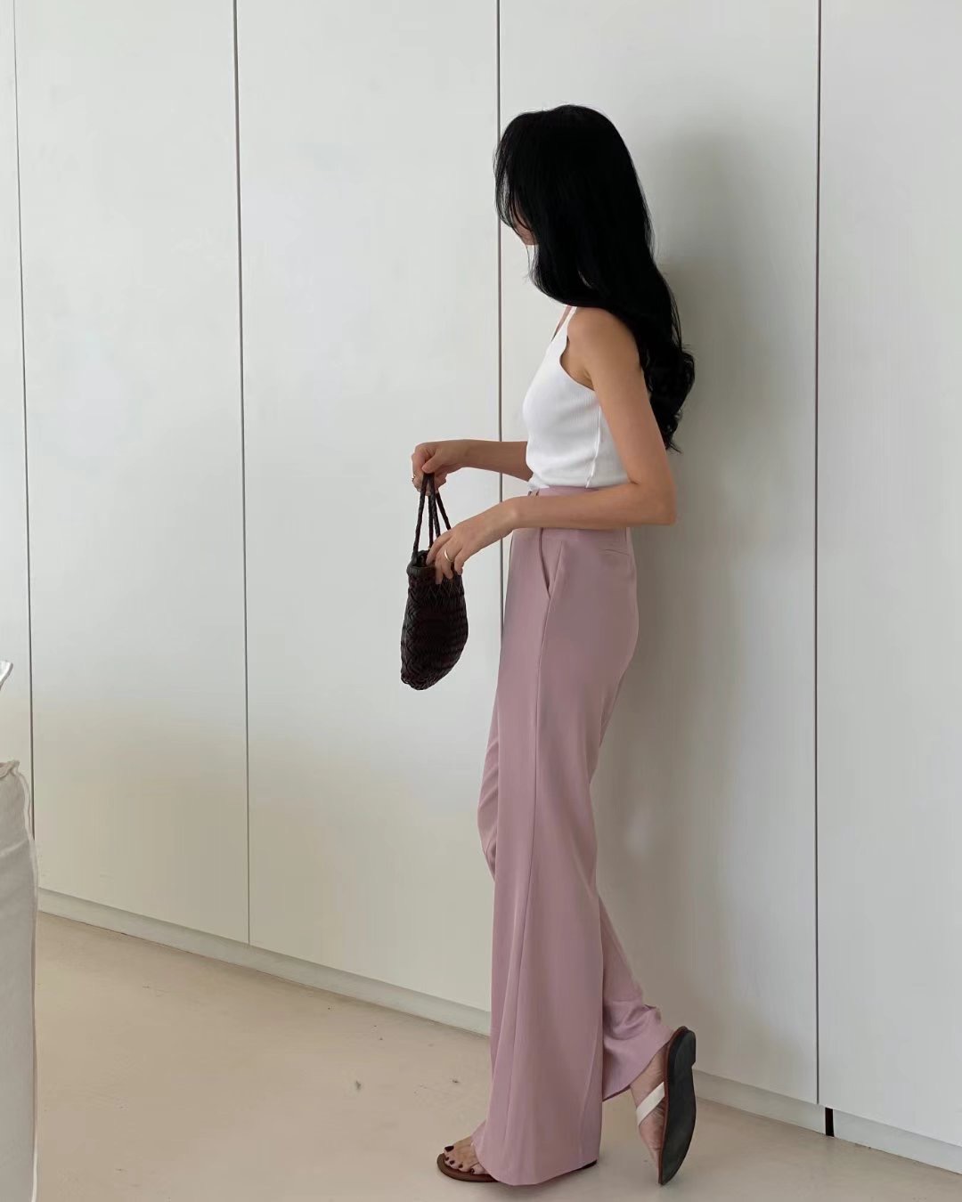 YUNI YUNI-유니유니-T韓國直郵㊣女士新款職業推薦休閑褲YUNI YUNI休閑褲