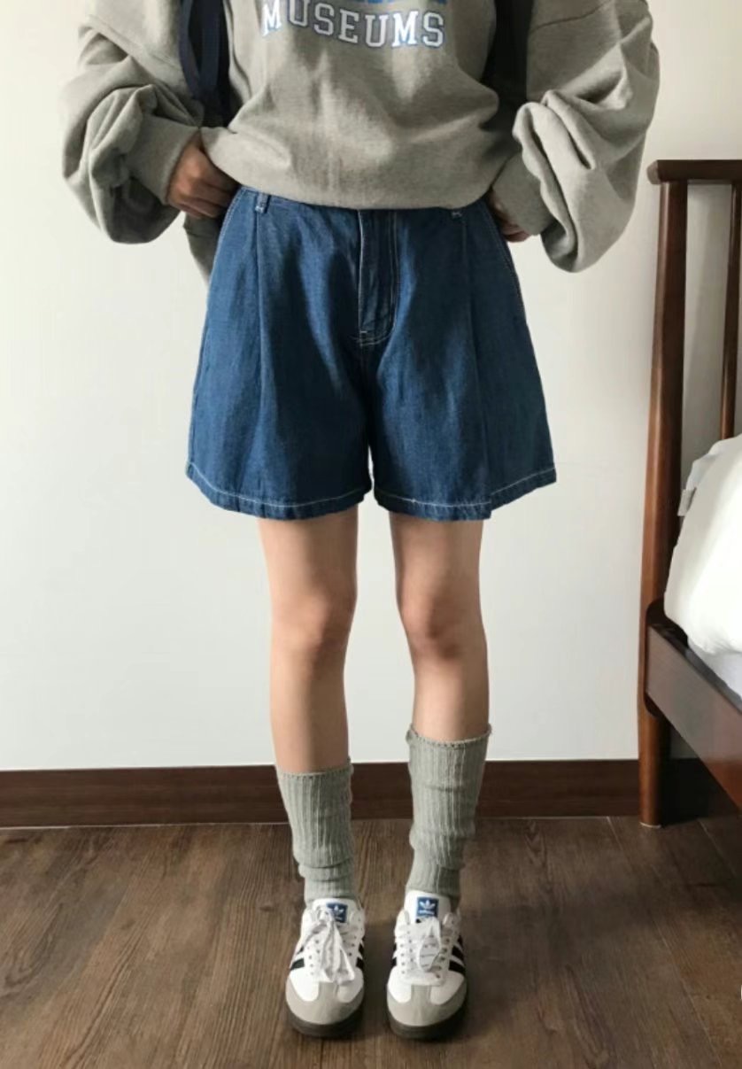 YUNI YUNI-유니유니-T韓國直郵㊣女裝新品25春夏人氣短褲YUNI YUNI短褲