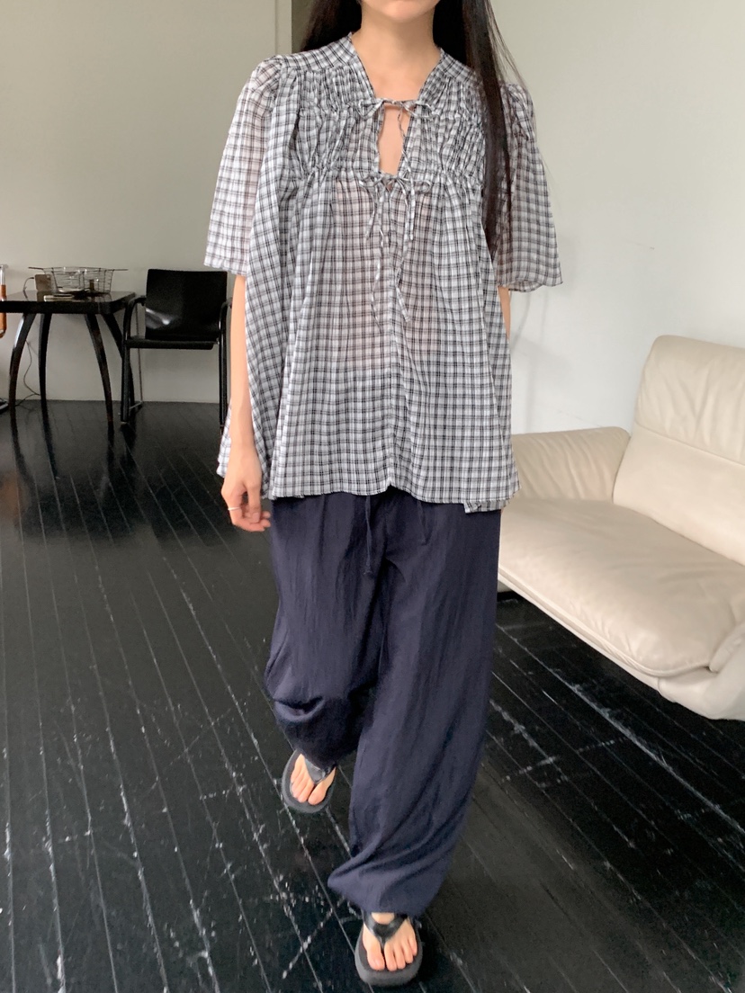 GOYOU韓國直郵㊣女士新款職業休閑人氣真品熱賣25春夏休閑褲連帽de goyou休閑褲