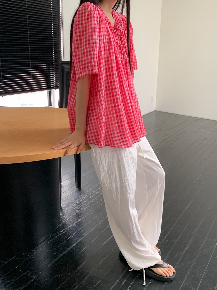 GOYOU韓國直郵㊣女士新款職業休閑人氣真品熱賣25春夏休閑褲連帽de goyou休閑褲