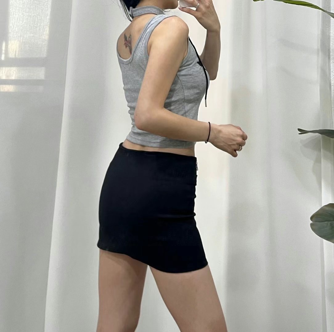 BOY MEET GIRL-T韓國直郵㊣女士新品職業25春夏吊帶背心BOY MEET GIRL-T吊帶/背心
