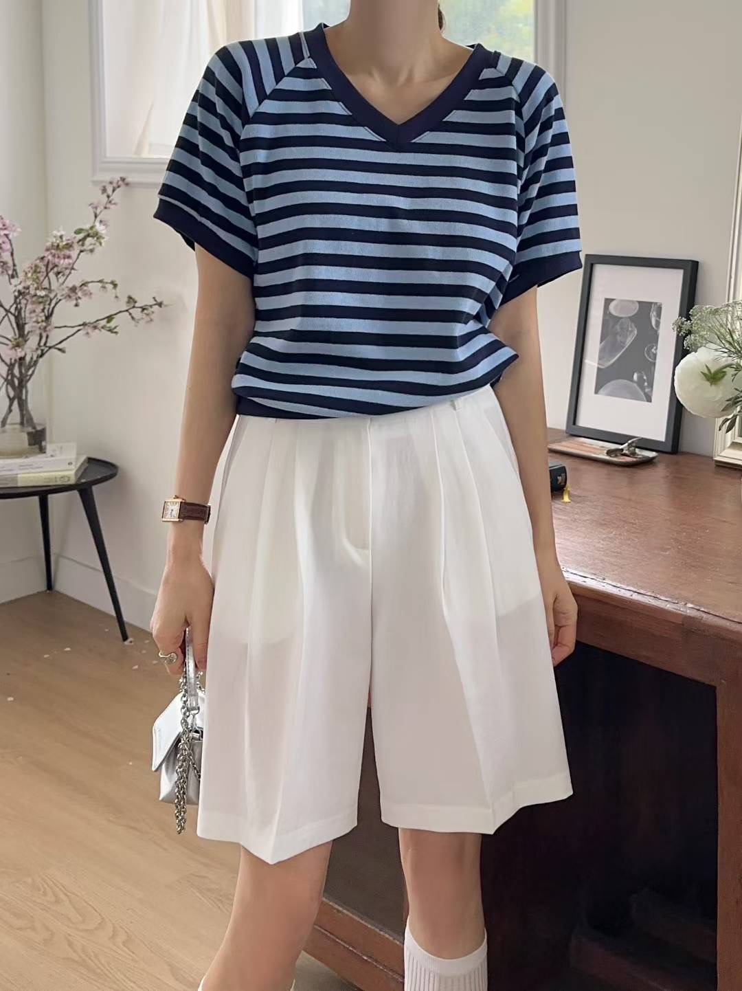 HIGHEND韓國代購㊣女裝新品時尚熱賣休閑人氣真品25春夏短褲HIGHEND短褲