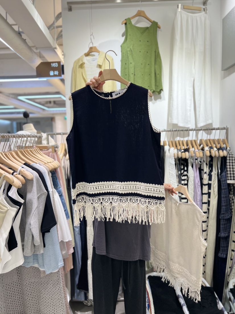 OLA東大門㊣代購女裝新品真品熱賣時尚人氣職業休閑吊帶背心mellor/OLA吊帶/背心圖色2