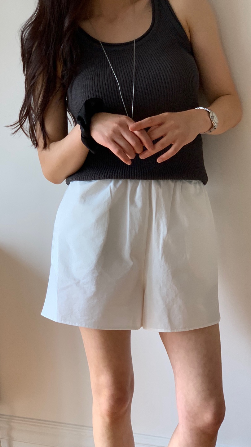 SORBET東大門㊣實拍女士新品真品25春夏推薦人氣熱賣職業短褲SORBET/flat white短褲