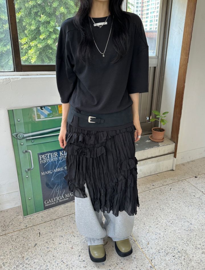 LIVE FOREVER韓國直郵㊣女士新品推薦人氣真品時尚職業T恤LIVE FOR_EVERT恤圖色2