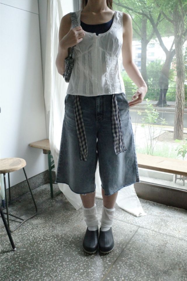 LIVE FOREVER韓國直郵㊣女士新品熱賣人氣職業真品吊帶背心LIVE FOR_EVER吊帶/背心
