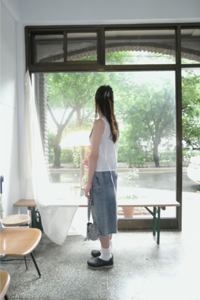 LIVE FOREVER韓國直郵㊣女士新品熱賣人氣職業真品吊帶背心LIVE FOR_EVER吊帶/背心
