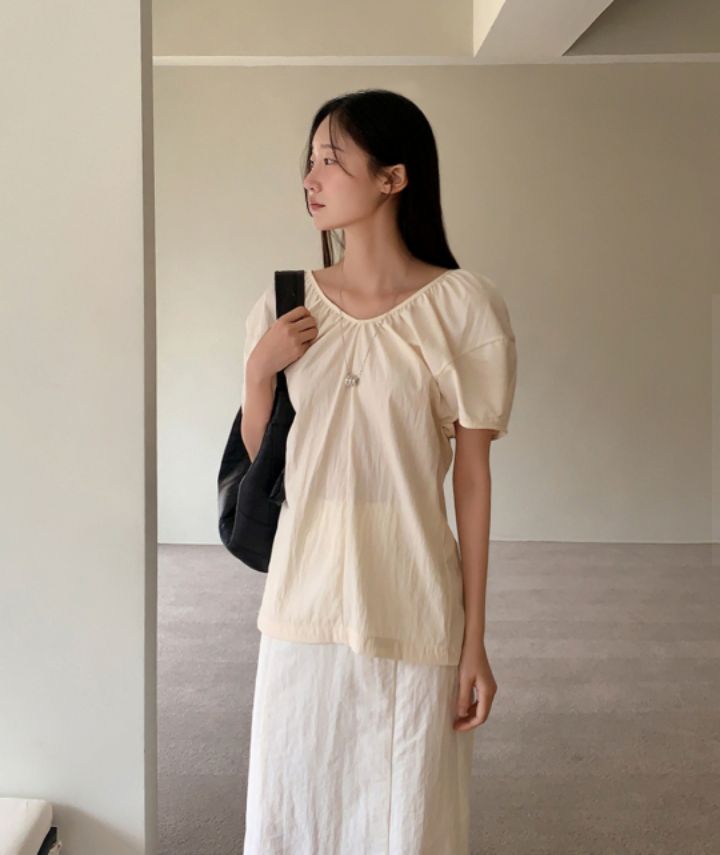 LIVE FOREVER韓國代購㊣女裝新款真品推薦職業25春夏襯衫蕾絲衫LIVE FOR_EVER襯衫/蕾絲衫