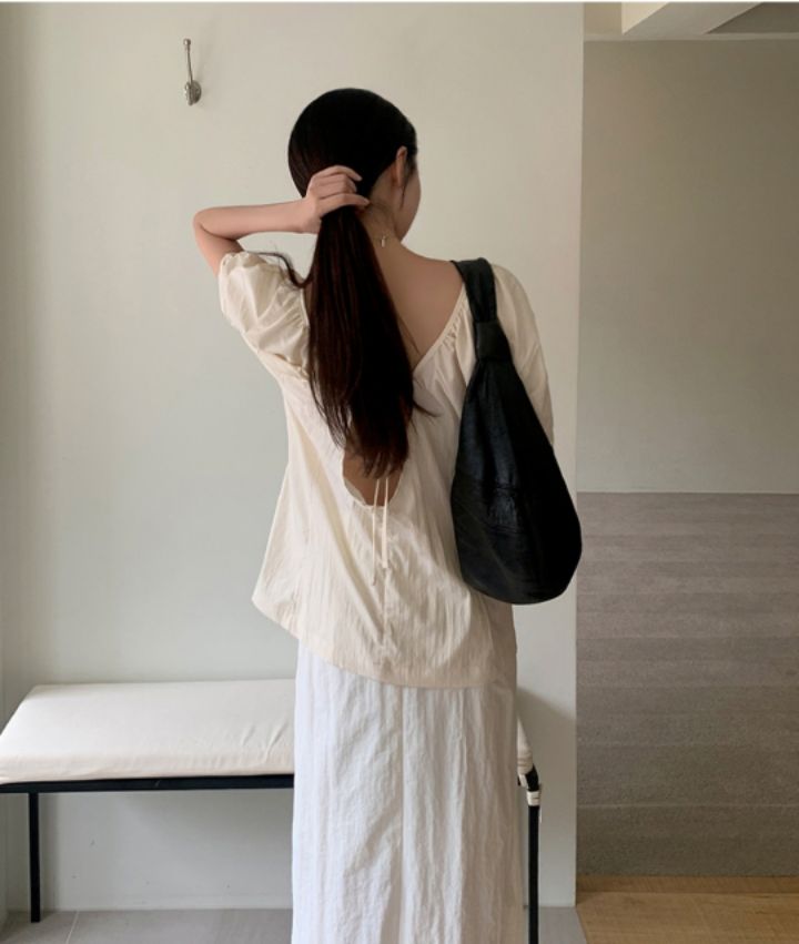 LIVE FOREVER韓國代購㊣女裝新款真品推薦職業25春夏襯衫蕾絲衫LIVE FOR_EVER襯衫/蕾絲衫