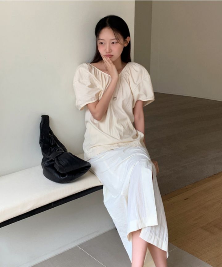 LIVE FOREVER韓國代購㊣女裝新款真品推薦職業25春夏襯衫蕾絲衫LIVE FOR_EVER襯衫/蕾絲衫