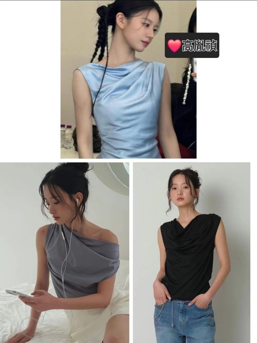 GENTLE B韓國直郵㊣女裝新品真品休閑人氣時尚襯衫蕾絲衫天絲GENTLE B襯衫/蕾絲衫