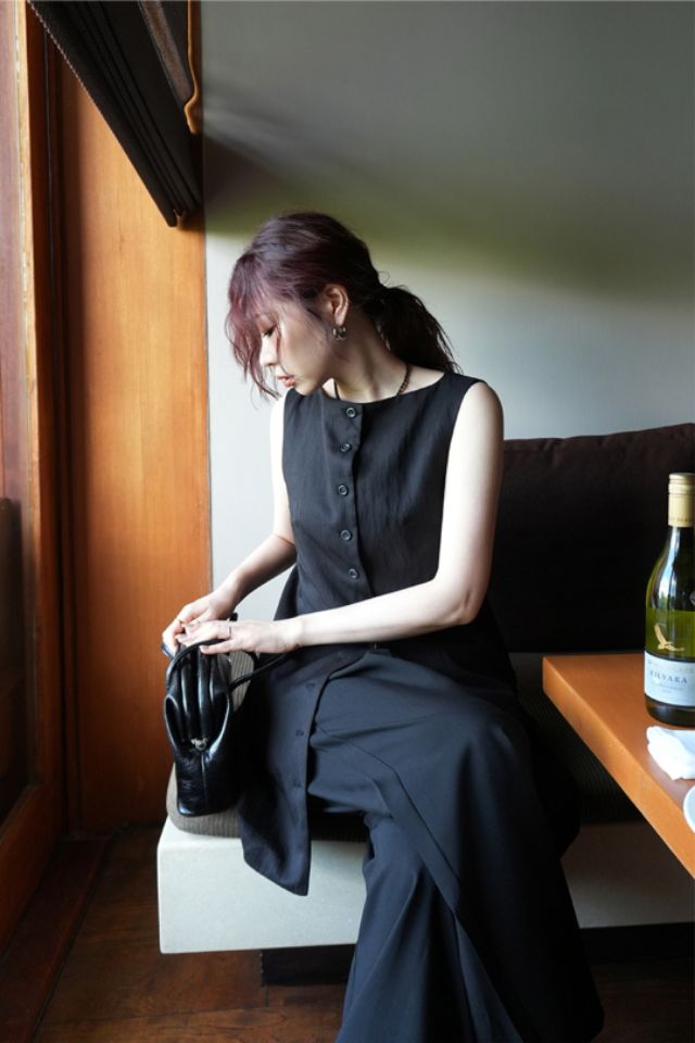 LIVE FOREVER東大門㊣直郵女士新品25春夏職業休閑推薦連衣裙LIVE FOR_EVER連衣裙