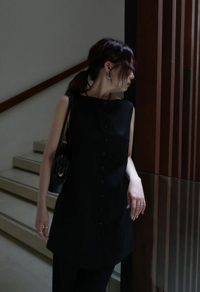 LIVE FOREVER東大門㊣直郵女士新品25春夏職業休閑推薦連衣裙LIVE FOR_EVER連衣裙
