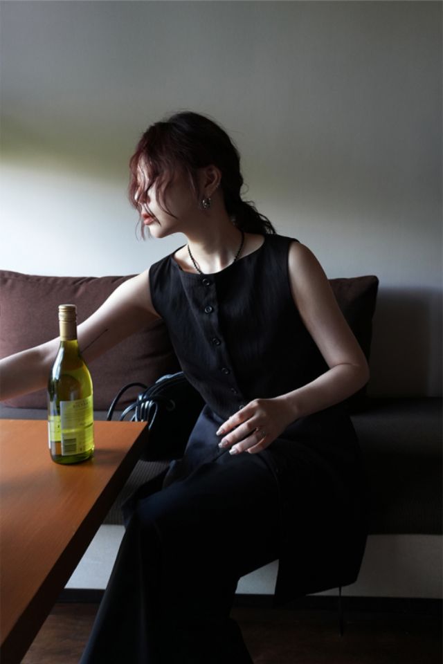 LIVE FOREVER東大門㊣直郵女士新品25春夏職業休閑推薦連衣裙LIVE FOR_EVER連衣裙