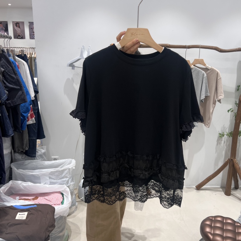 BLOOM東大門㊣實拍女士新品職業休閑真品人氣推薦熱賣時尚T恤BLOOM-ST恤圖色2