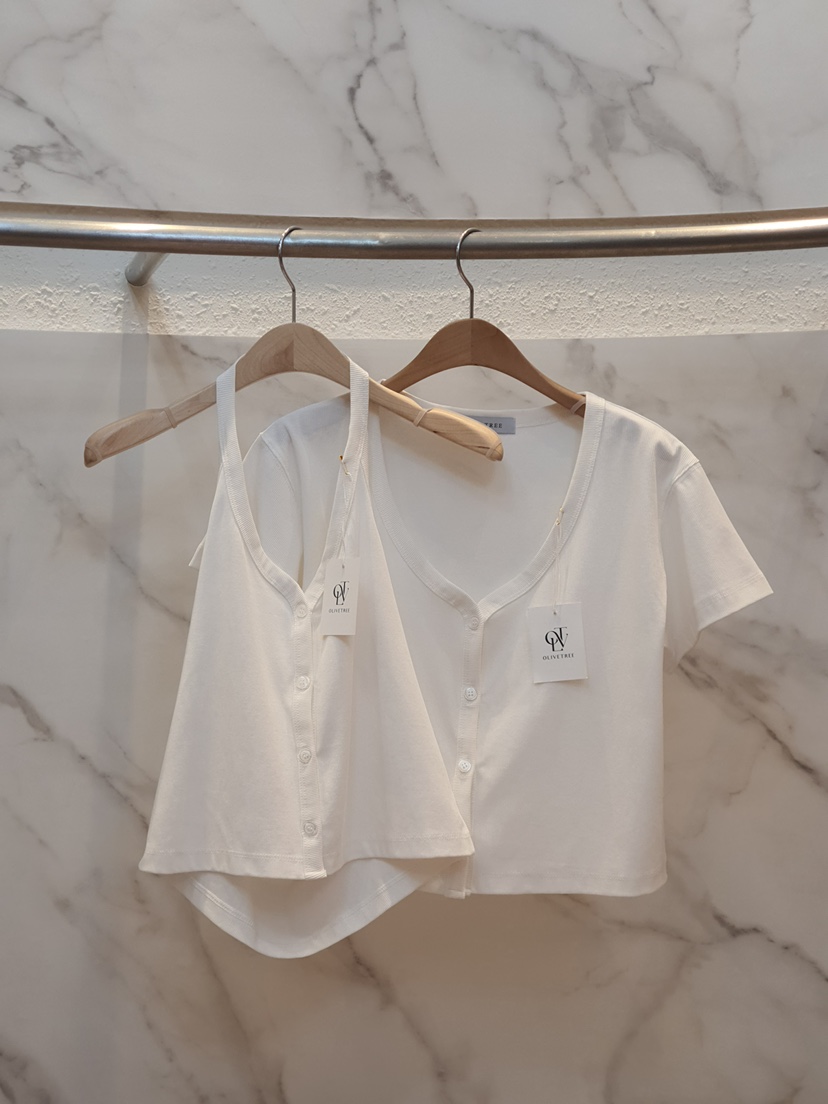 OLIVE TrEE東大門㊣直郵女士新品真品時尚熱賣吊帶背心套裝OLIVE TrEE吊帶/背心