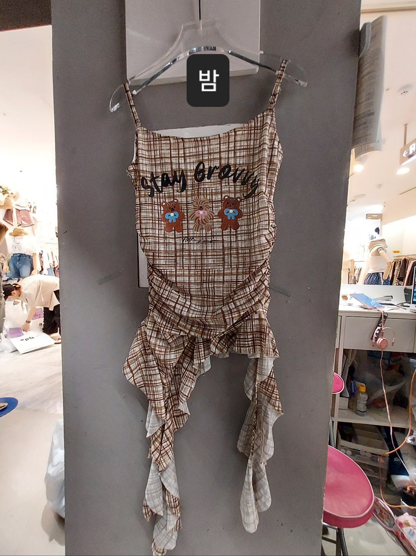MOMAZU東大門㊣實拍女士新品職業推薦熱賣25春夏時尚吊帶背心MOMAZU吊帶/背心圖色1