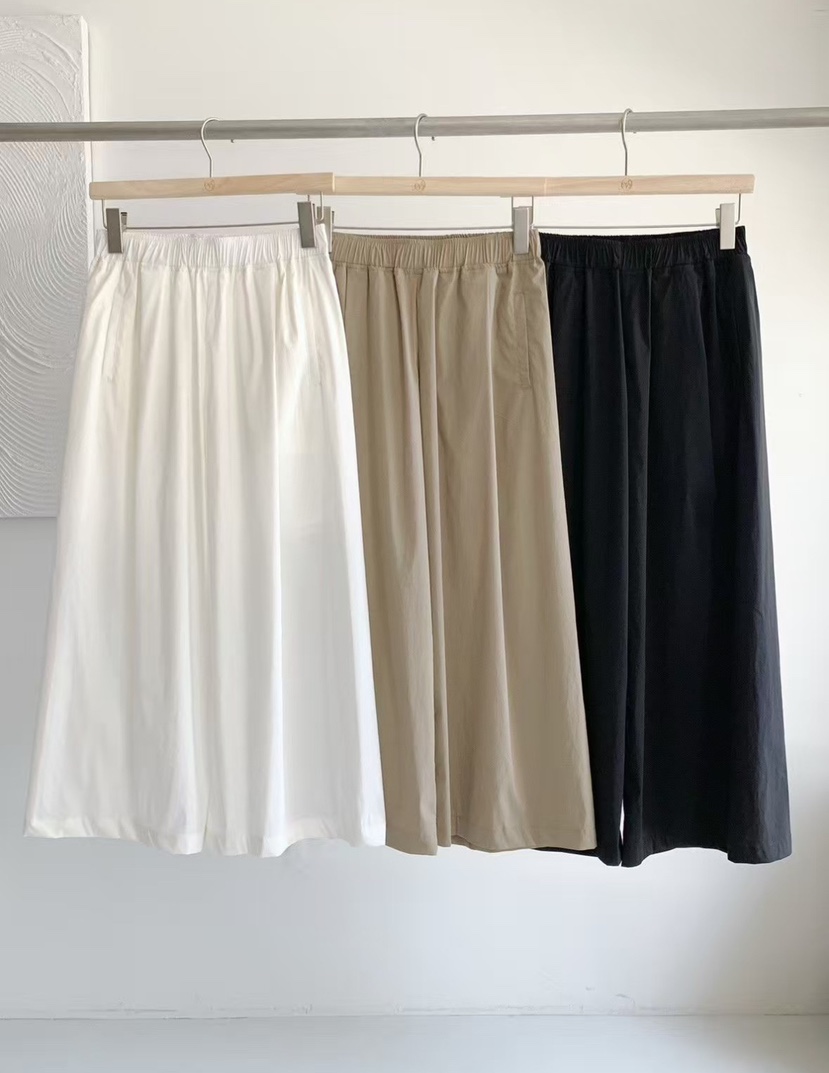 AFTERGLOW東大門㊣代購女士新品真品職業休閑時尚25春夏休閑褲AFTERGLOW休閑褲圖色3左三色