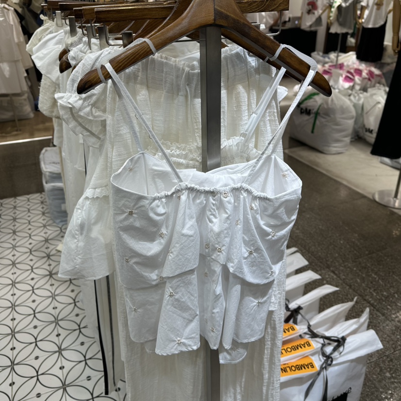 BAMBOLINA東大門㊣直郵女士新品推薦熱賣職業真品休閑吊帶背心BAMBOLINA吊帶/背心