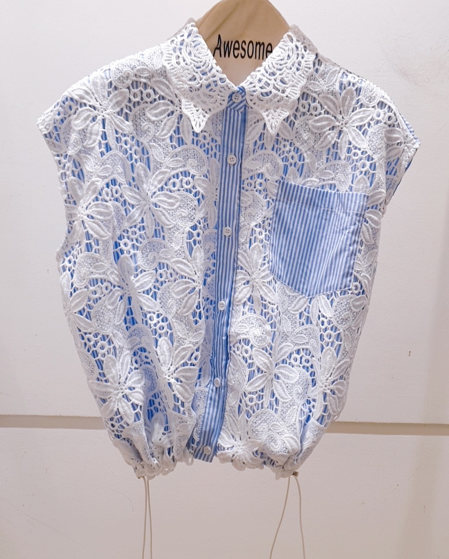 AWESOME-P東大門㊣直郵女裝新品休閑職業人氣真品推薦馬甲AWESOME-P馬甲圖色2