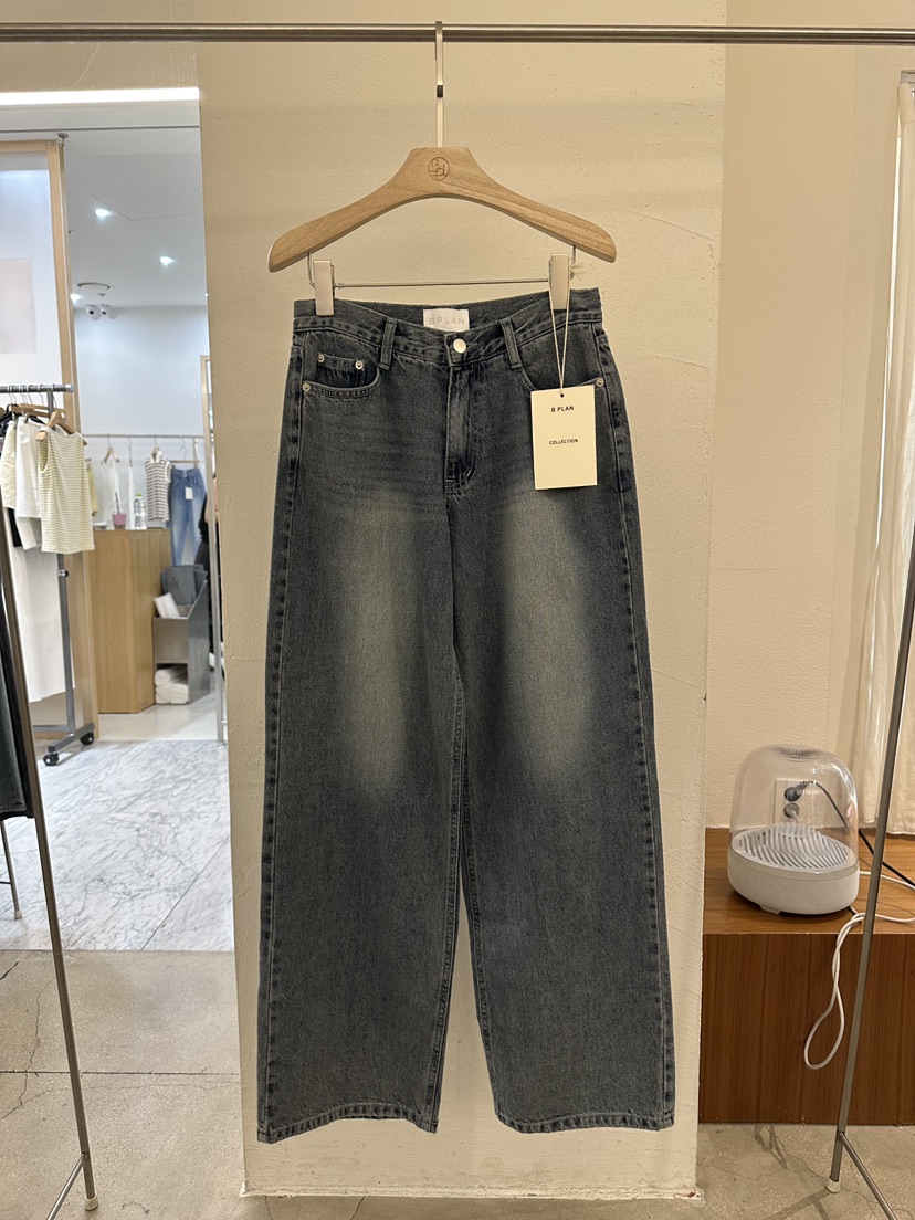 BPLAN韓國代購㊣女裝新品人氣推薦職業休閑真品時尚25春夏牛仔褲BPLAN牛仔褲圖色1