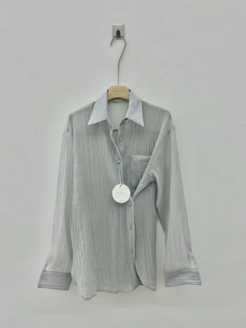 STYLE SCRAP-OT韓國代購㊣女裝新品休閑時尚真品襯衫蕾絲衫STYLE SCRAP-OT襯衫/蕾絲衫圖色4