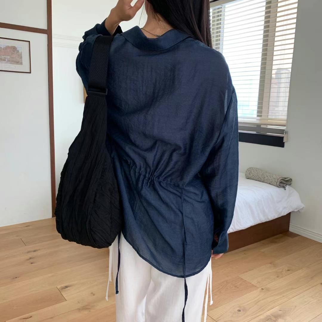 COVER-커버-T東大門㊣直郵女士新品熱賣休閑時尚襯衫蕾絲衫COVER襯衫/蕾絲衫