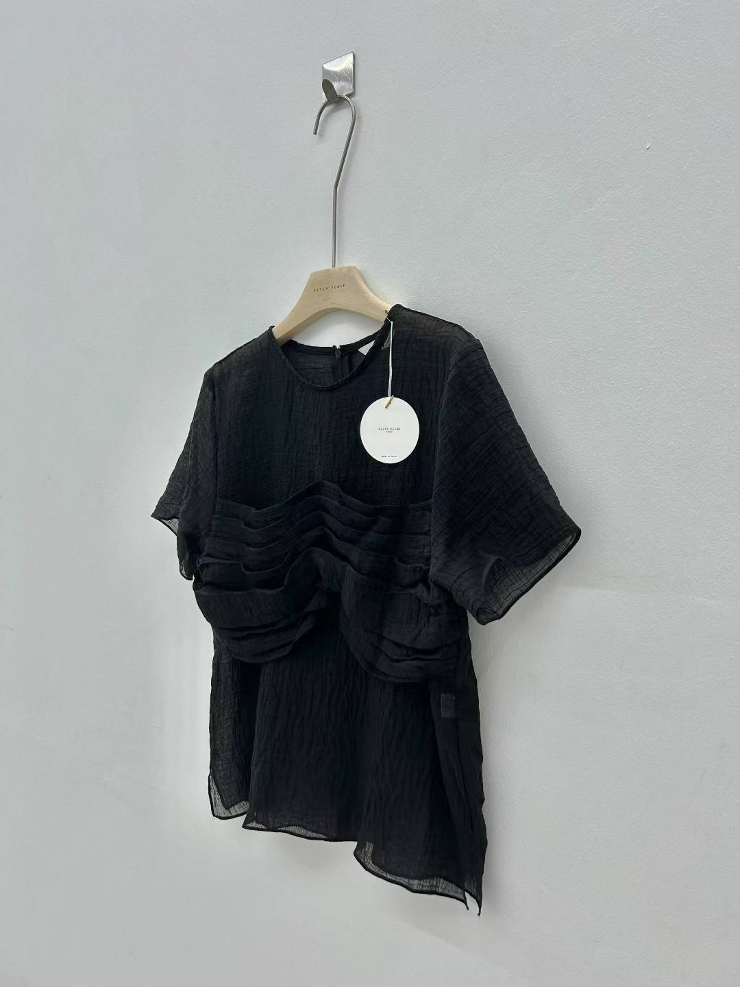 STYLE SCRAP-OT東大門㊣代購女士新款人氣真品襯衫蕾絲衫STYLE SCRAP-OT襯衫/蕾絲衫圖色4